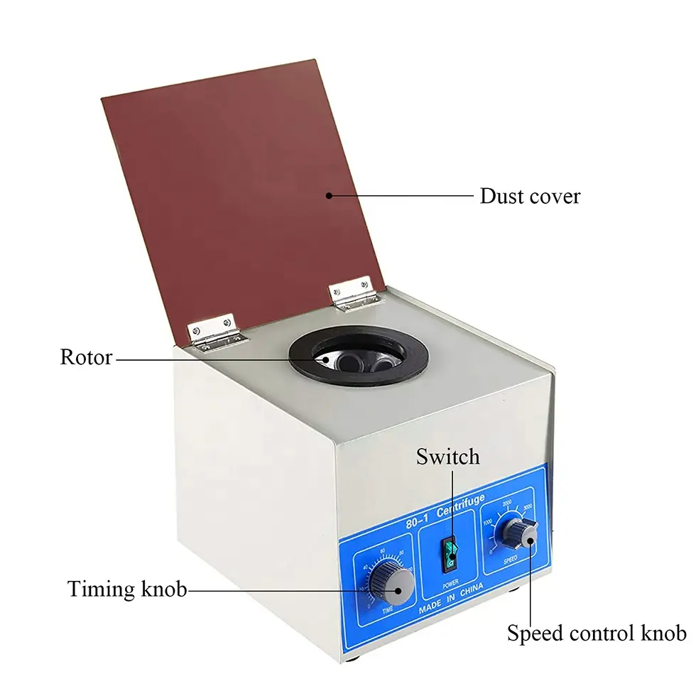 High Low Speed 801 Digital Blood Plasma Electronic Laboratory Centrifuge PRP Centrifuge Machine