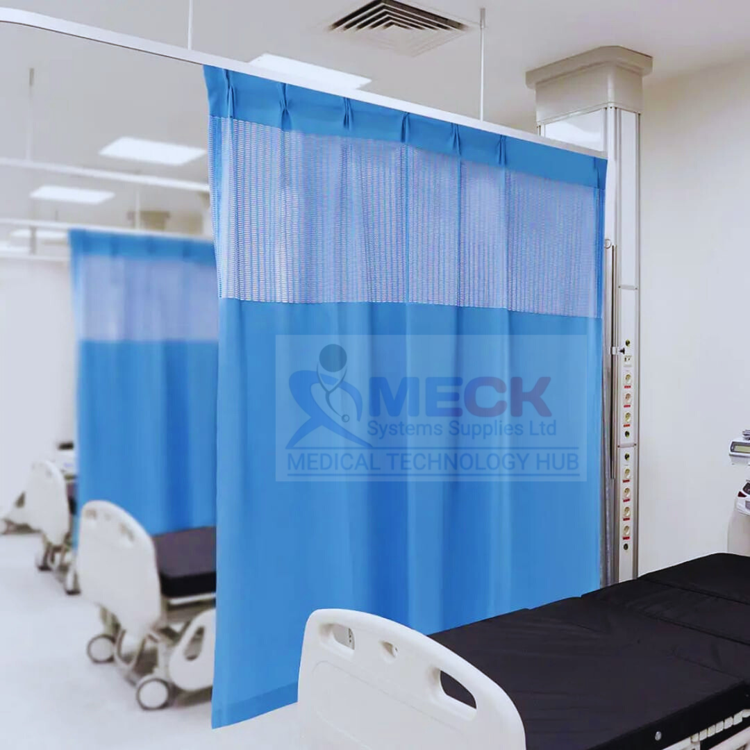 Durable Hospital Cubicle 100% Polyester Privacy Curtains